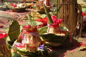 Hindu puja ritual bardia national park