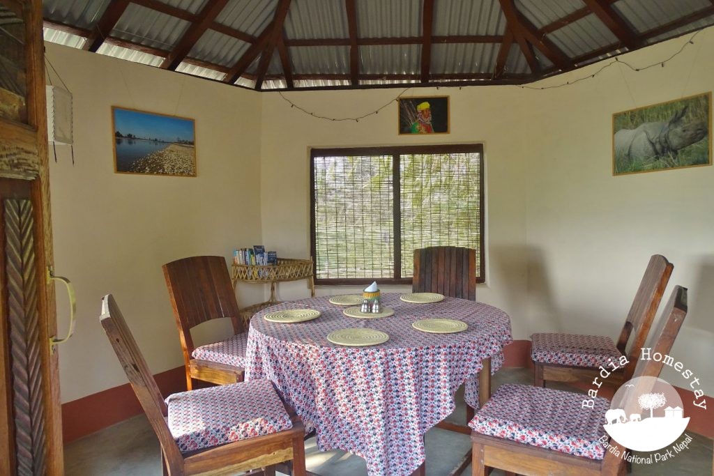 Dining room Bardia Homestay, Nepal