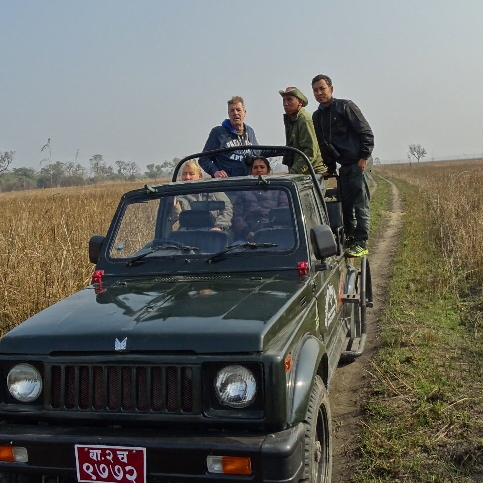 jeepsafari Shuklaphanta wildlife reserve