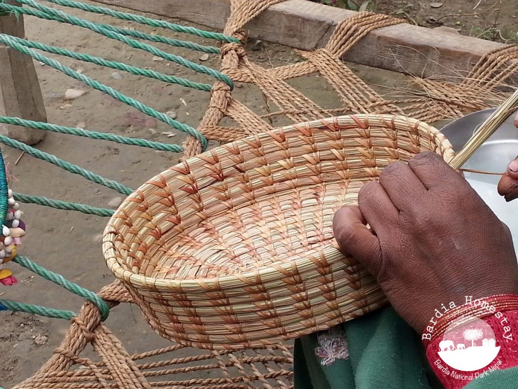 Tharu Handicraft Basket