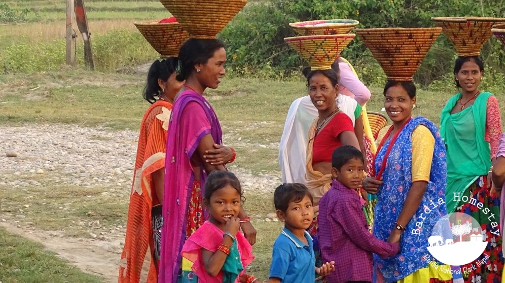 Tharu women Bardia National Park