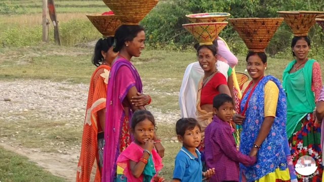 Tharu women Bardia National Park