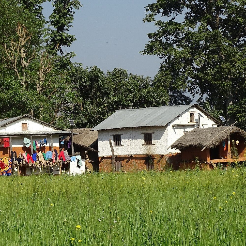 Remote villages along the Karnali and Bheri river Remote villages along the Karnali and Bheri river