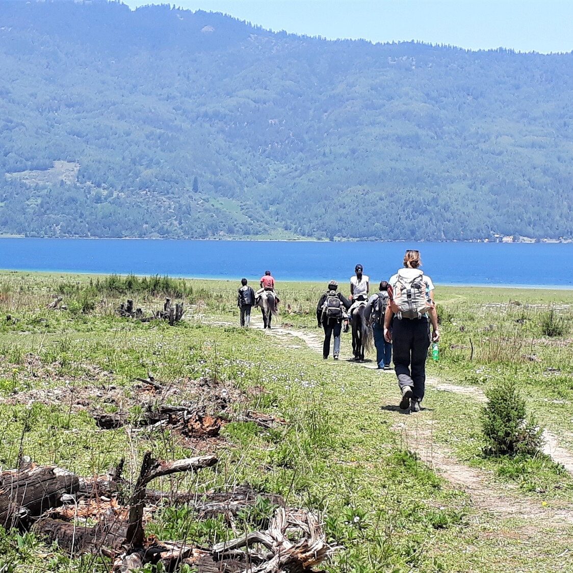 Almost at Rara Lake