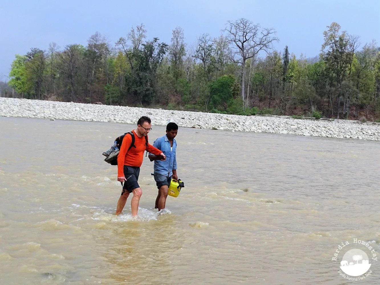 Trekking Babai valley Bardia National Park Nepal