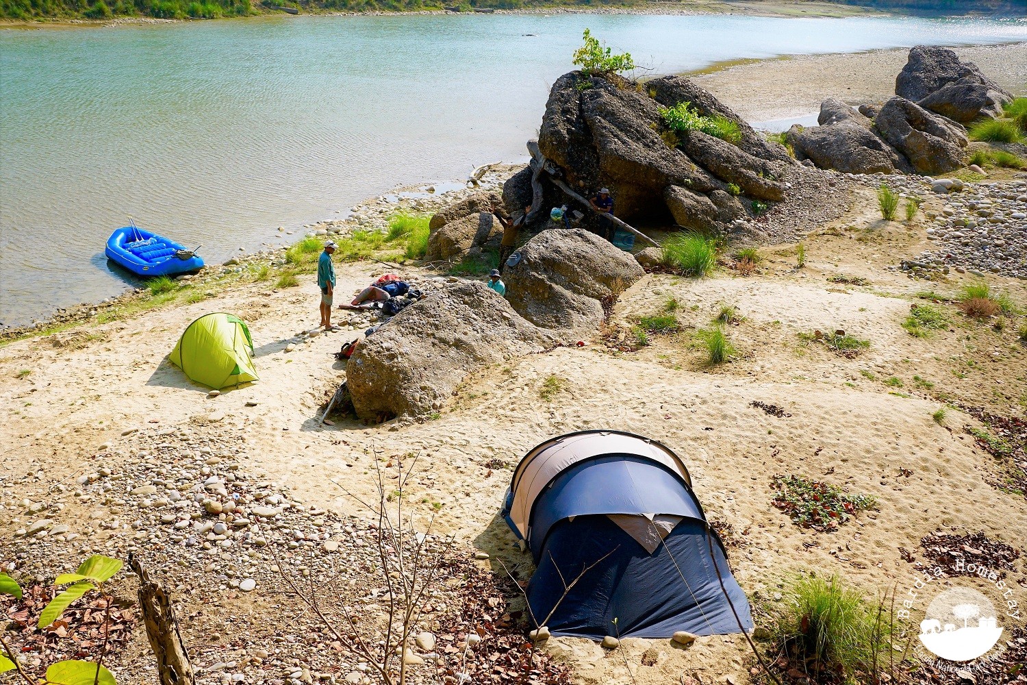 Camping Babai Valley Bardia National Park Nepal