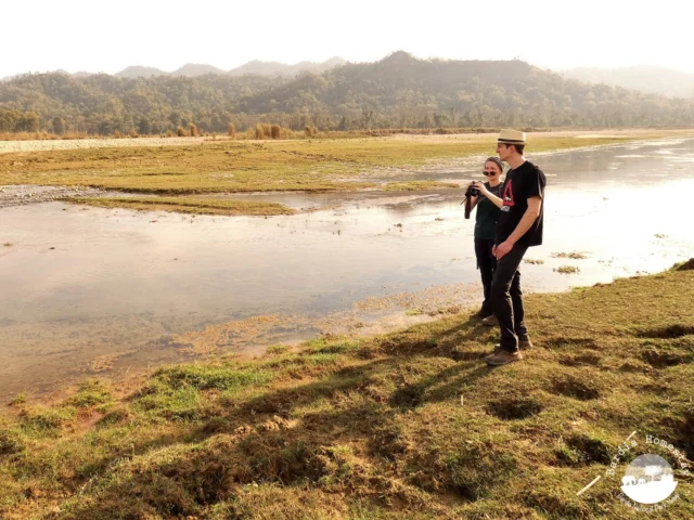 Jungle trekking Bardia National Park Nepal