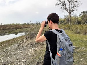 Bird spotting Khata corridor Bardia National Park