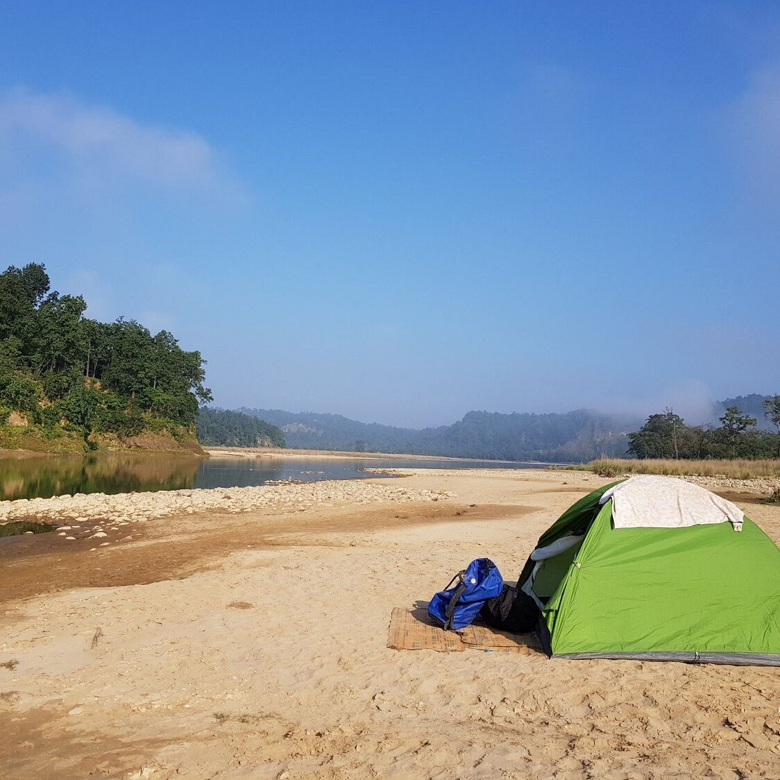 Camping Babai Valley Bardia National Park Nepal (2) Camping Babai Valley Bardia National Park Nepal