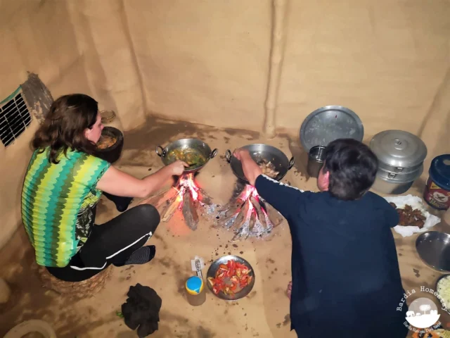 Tharu cooking workshop Bardia National Park